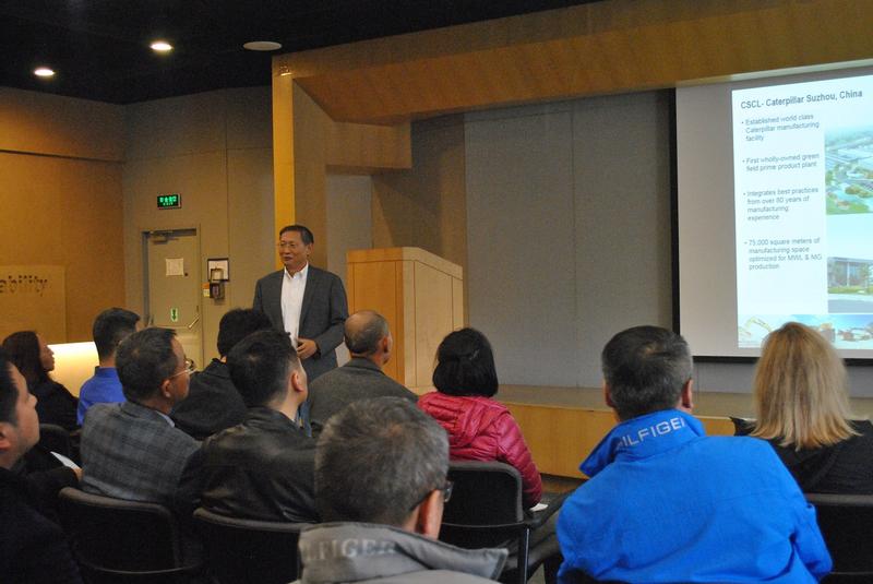 AmCham Shanghai Suzhou Center Hosted a Caterpillar Factory Tour Amcham