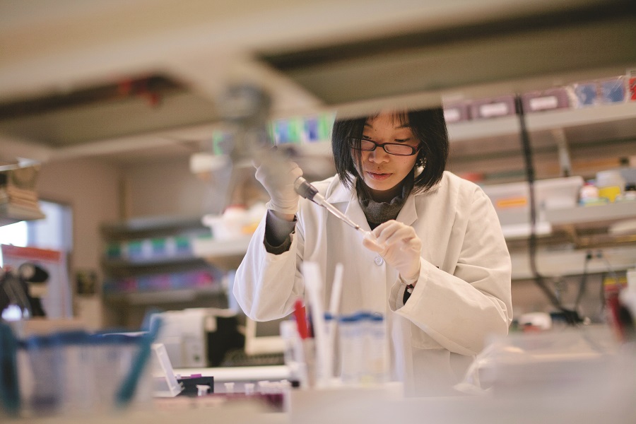 Famous biology scientist asian